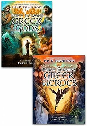 Percy Jackson's Greek Myths Deluxe Collection: Percy Jackson and the Greek Gods / Percy Jackson and the Greek Heroes by Rick Riordan