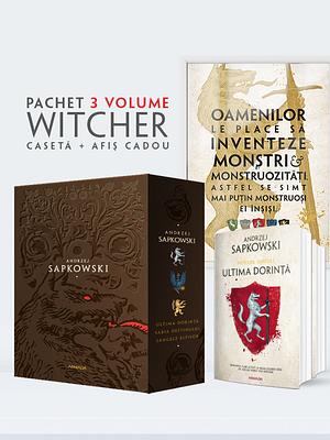 Pachet Witcher 3 vol. by Andrzej Sapkowski