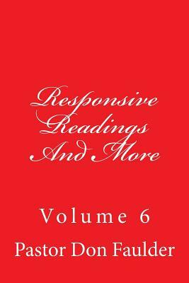 Responsive Readings And More by The Village Carpenter, Don Faulder