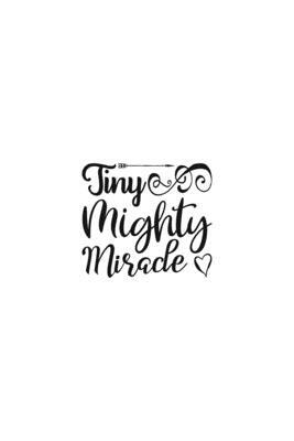 Tiny Mighty Miracle: Religious Church Notes, Write And Record Scripture Sermon Notes, Prayer Requests, Great For Applying Sermon Message by Blue Rock Sermon Journals