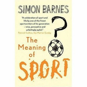 The Meaning Of Sport by Simon Barnes