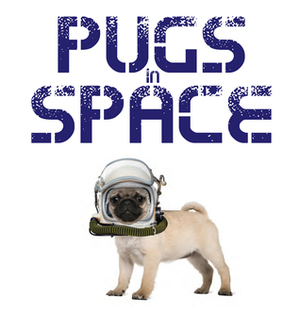 Pugs in space by Jack Russell