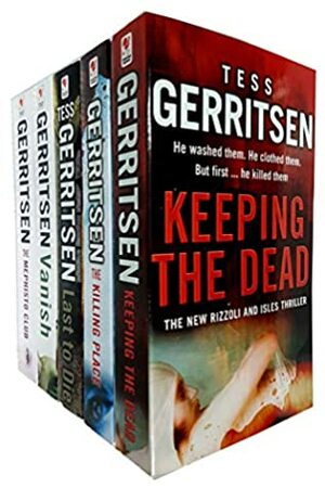 Rizzoli & Isles series 5 Books Collection Set Keeping the Dead/The Killing Place/Last to Die/Vanish/The Mephisto Club by Tess Gerritsen