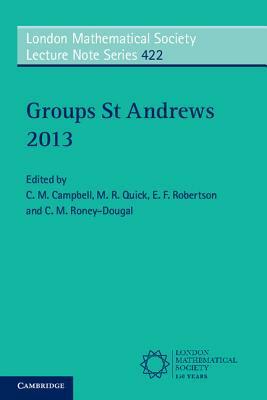 Groups St Andrews 2013 by 