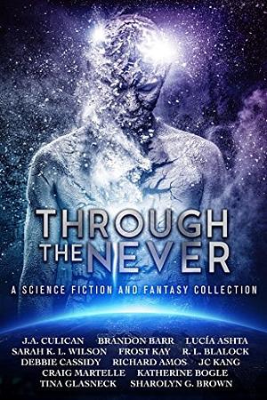 Through the Never by R.L. Blalock, Lucía Ashta, Katherine Bogle, Debbie Cassidy, Richard Amos, Sarah K.L. Wilson, J.A. Culican, Brandon Barr, Craig Martelle, J.C. Kang, Sharolyn G. Brown, Tina Glasneck, Frost Kay