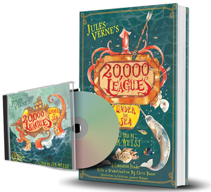 20,000 Leagues Under the Sea Bundle: Audiobook and Companion Reader by Chris Bauer, Jim Weiss, Jules Verne