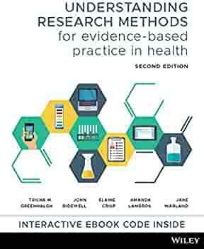 Understanding Research Methods for Evidence-Based Practice in Health, 2nd Edition by Trisha M. Greenhalgh, Jane Warland, Elaine Crisp, John Bidewell, Amanda Lambros