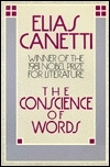 The Conscience of Words by Elias Canetti, Joachim Neugroschel