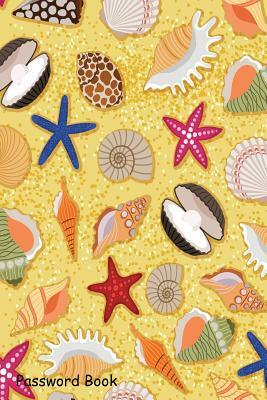 Password Book: Include Alphabetical Index With Sea Shell Pattern by 