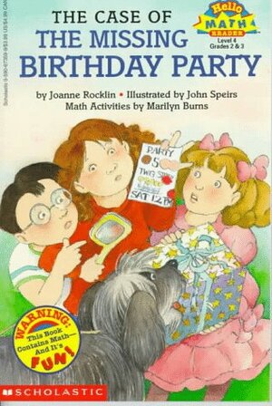 Case Of The Missing Birthday Party: Hello Math by Marilyn Burns, Joanne Rocklin