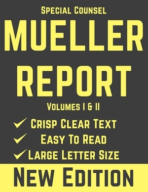 Mueller Report: Volumes I and II by Robert Mueller