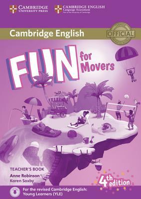 Fun for Movers Teacher's Book with Downloadable Audio by Anne Robinson, Karen Saxby