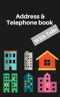 address & telephone book with tabs: Handy Book (5"x8") Store Hundreds of Telephone and Addresses with A-Z Tabs by Mike Murphy