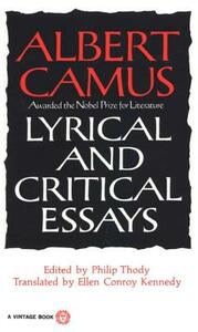 Lyrical and Critical Essays by Albert Camus