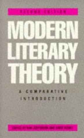 Modern Literary Theory: A Comparative Introduction by David Robey, Ann Jefferson