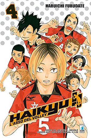 Haikyu!! L'asso del volley, Vol. 4 by Haruichi Furudate