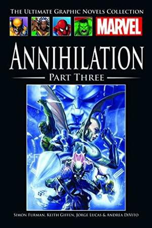 Annihilation Part Three by Andrea DiVito, Keith Giffen, Simon Furman, Jorge Lucas