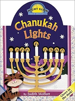 Chanukah Lights With Glow-In-The-Dark Ink by Judith Moffatt