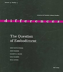 The Question of Embodiment by Anne Fausto-Sterling, Elizabeth A.Wilson, Elizabeth Weed, Gayle Salamon, Petra Kuppers