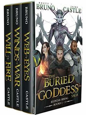 The Buried Goddess Saga - Redstar Rising: Books 1-3 by Jaime Castle, Rhett C. Bruno