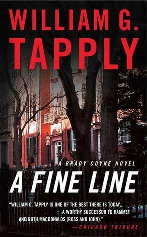 A Fine Line: A Brady Coyne Novel by William G. Tapply