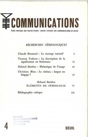 Éléments de sémiologie by Roland Barthes, Roland Barthes