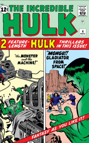 Incredible Hulk #4 by Stan Lee