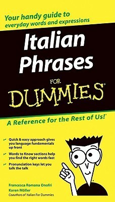 Italian Phrases for Dummies by Francesca Romana Onofri