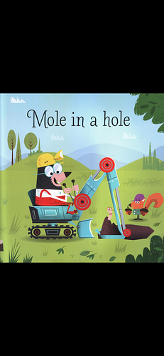 Mole in a hole by Lesley Sims