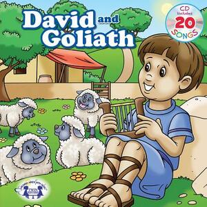 David & Goliath Padded Board Book & CD by Kim Mitzo Thompson, Karen Mitzo Hilderbrand, Twin Sisters(r)
