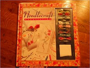 Needlecraft Workstation With Thread, Needle, Patterns, Fabric by Rita Warner