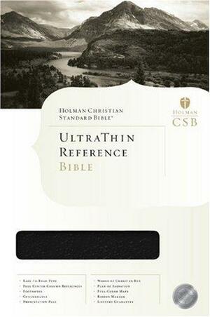 Holman Christian Standard Ultrathin Reference Bible by Anonymous