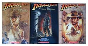 Indiana Jones Junior Novelization Trilogy: 3 Book Set with Mini Poster by Ryder Windham, Suzanne Weyn