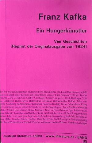 Ein Hungerkünstler: vier Geschichten by Franz Kafka