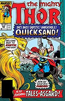 Thor (1966-1996) #402 by Tom DeFalco, Ron Frenz