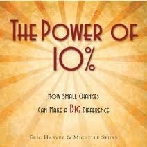 The Power of 10%...How Small Changes Can Make a Big Difference by Michelle Sedas, Eric Harvey