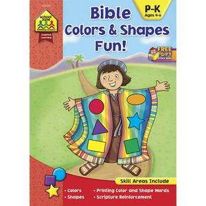 Bible Colors & Shapes Fun! by Linda Standke