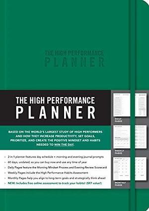 The High Performance Planner green by Brendon Burchard, Brendon Burchard