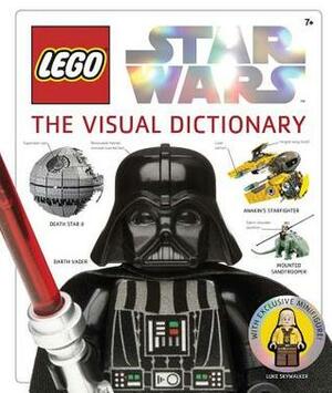 Lego Star Wars: The Visual Dictionary With Mini Figure by Simon Beecroft, Jeremy Beckett