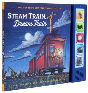 Steam Train Dream Train Sound Book: (sound Books for Baby, Interactive Books, Train Books for Toddlers, Children's Bedtime Stories, Train Board Books) by Sherri Duskey Rinker