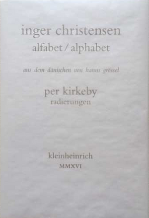 Alfabet: Alphabet by Susanna Nied, Inger Christensen