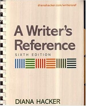 A Writer's Reference with MLA Quick Reference Card by Diana Hacker, Barbara Fister