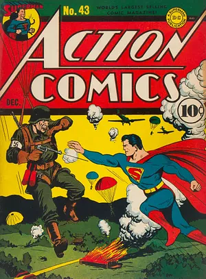 Action Comics #43 by Mortimer Weisinger, Gardner Fox, Albert Daniels, Ken Fitch, Ray McGill, Jerry Siegel