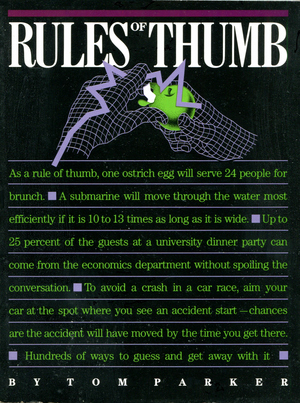 Rules of Thumb by Tom Parker