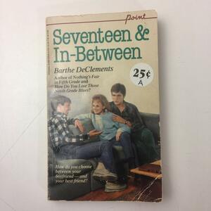 Seventeen And-In-Between by Barthe DeClements