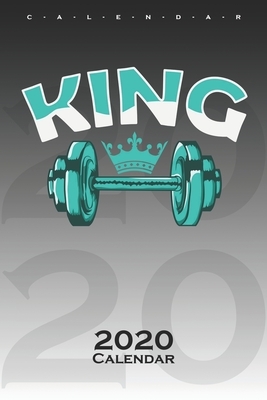 Fitness "King" Calendar 2020: Annual Calendar for Couples and best friends by Partner de Calendar 2020