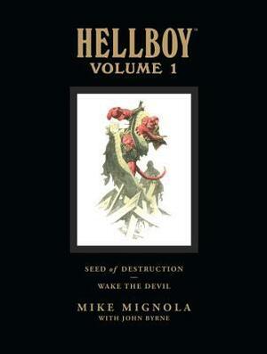 Hellboy, Volume 1: Seed of Destruction and Wake the Devil by Mike Mignola