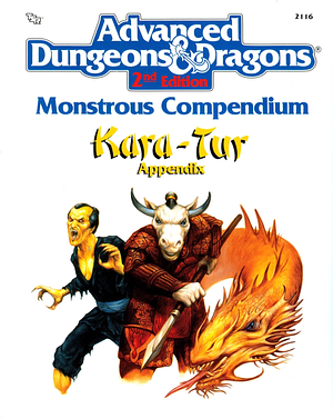 Monstrous Compendium: Kara-Tur Appendix by Rick Swan