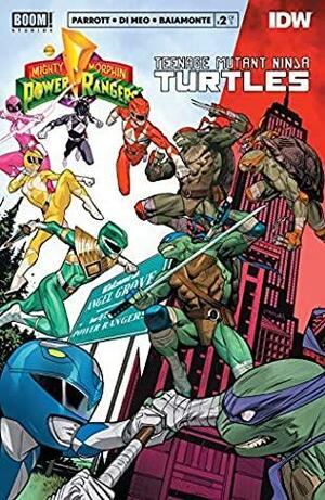 Mighty Morphin Power Rangers/Teenage Mutant Ninja Turtles #2 by Dan Mora, Ryan Parrott