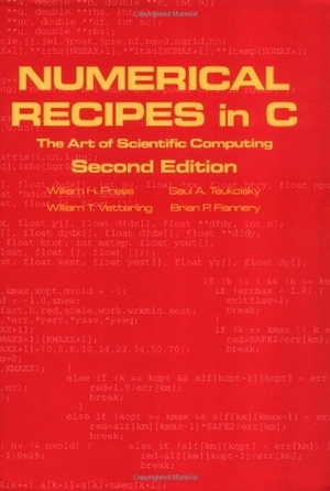 Numerical Recipes in C: The Art of Scientific Computing by Brian P. Flannery, William T. Vetterling, William H. Press, Saul A. Teukolsky